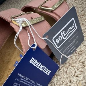 Old Rose NWT Birkenstocks. Size 8